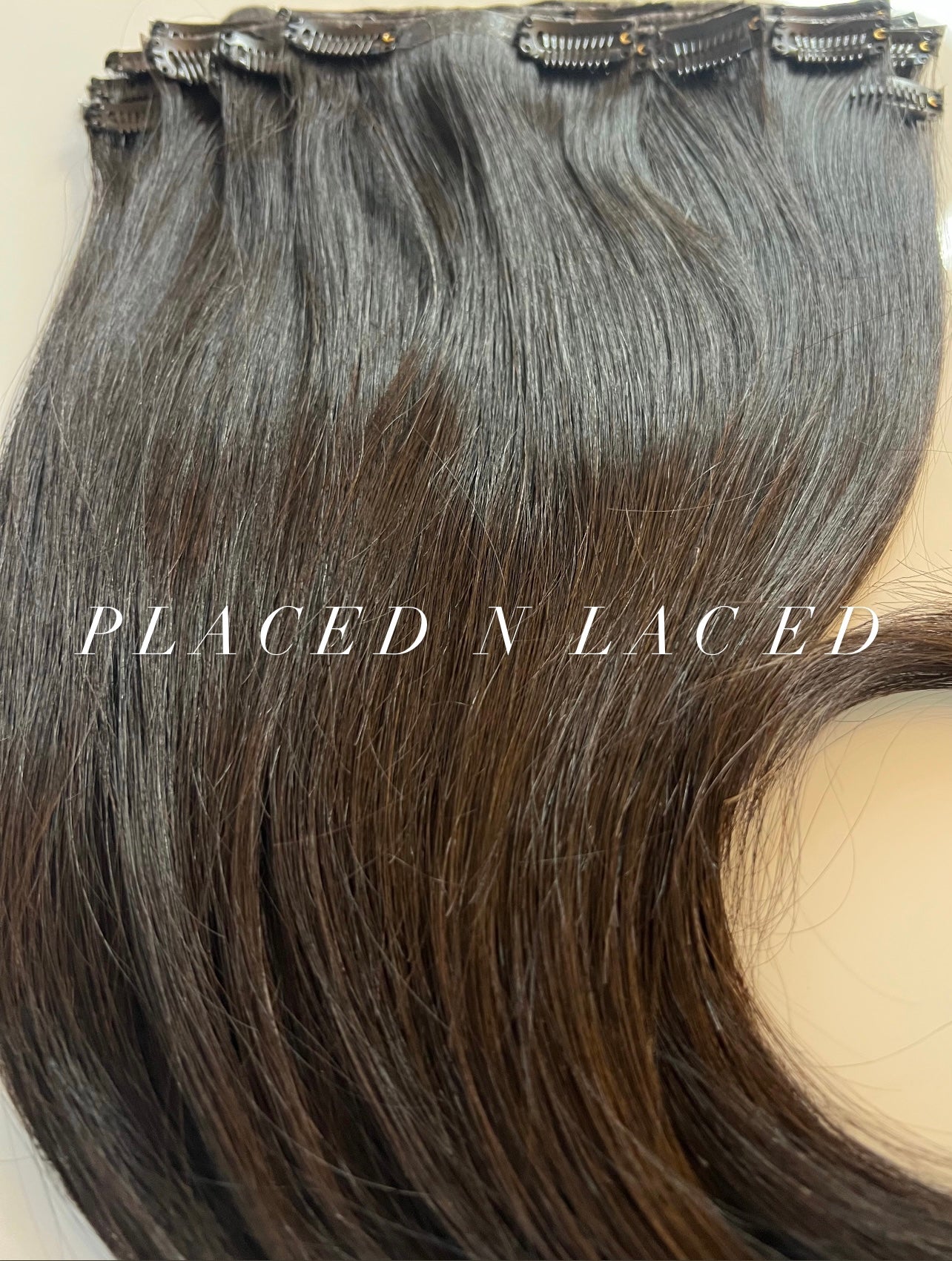 Raw Malaysian Straight Seamless Clip-in